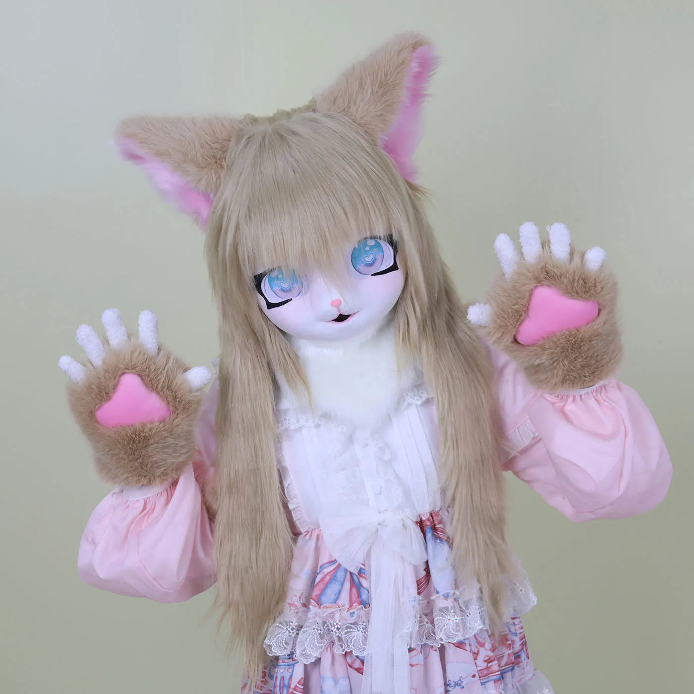 Furry Kigurumi Animal Cosplay Mask - Polyester Costume Head