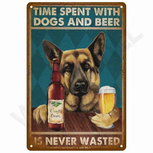 Vintage Tin Sign Home Decor Items Wall Decor Art Wall Mural Room Decoration Items Decor Men Retro Metal Sign Plate Bar Posters