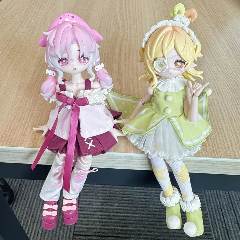 Original Come4free Ocean Gem Series Mystery Box Joint Movable Doll Dress Up Doll Trendy Play Blind Box Ornament Collectible