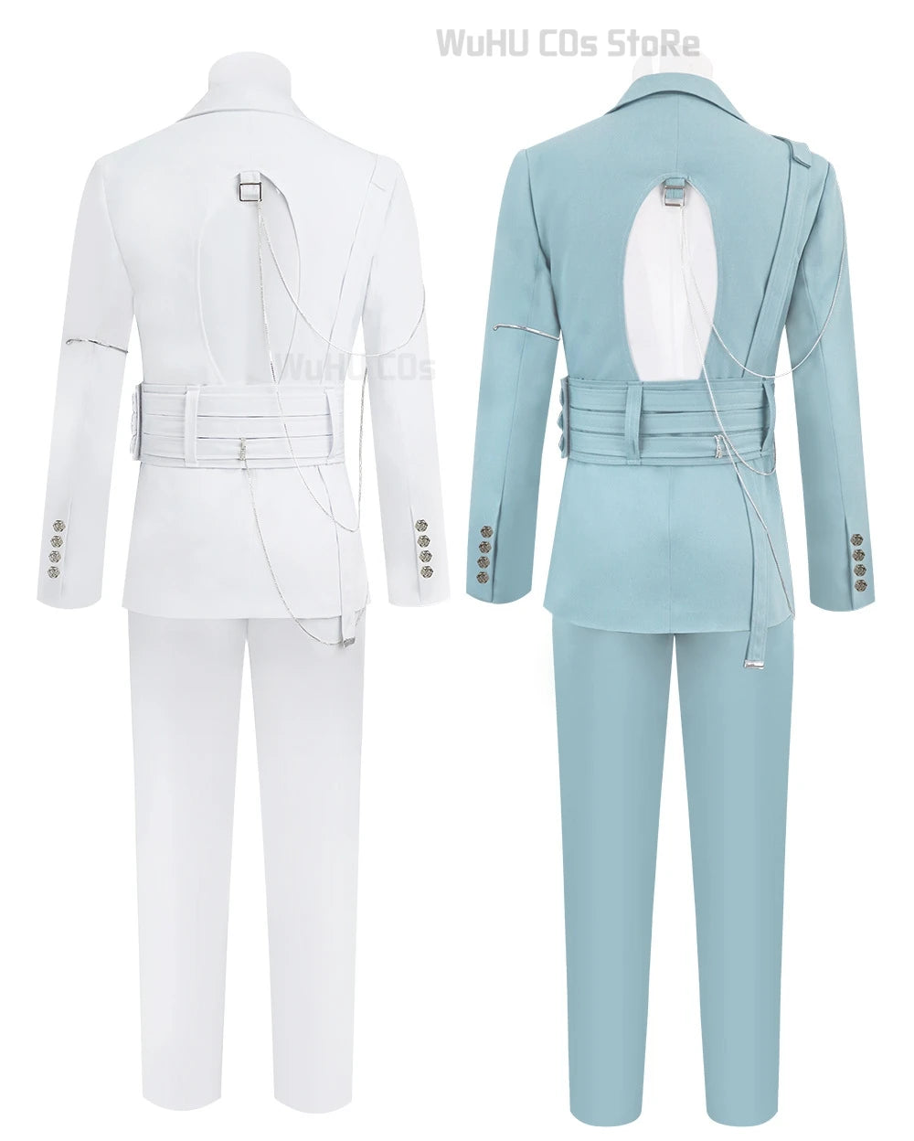 WICCON ALIEN STAGE Luka Cosplay Costume Set with Waist Cutout Blazer