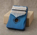 Kalimba music instrument Thumb Piano 17 Keys Mahogany Wood Finger Piano Combinations Gifts for Kids Portable Mbira Finger Piano