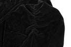 Medieval Steampunk Jacket Black Tassel Stand Collar Short Top Women Gothic Coat Navel-exposed Long Sleeve Retro Slim Fit Coats SS69
