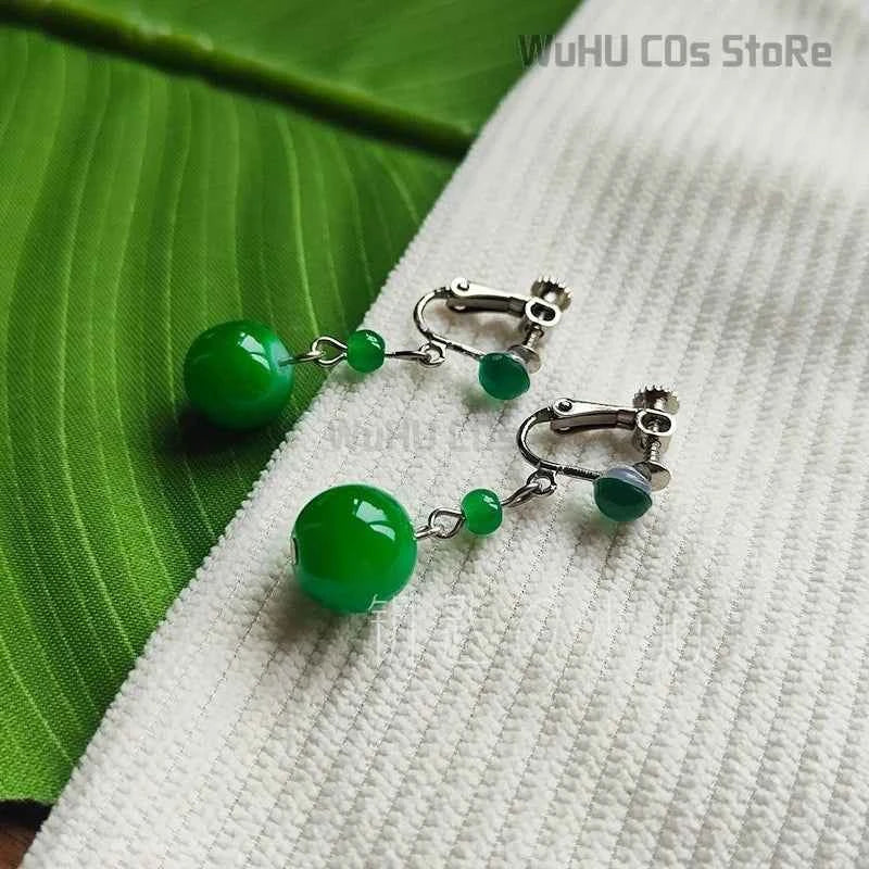 Maomao Necklace Hairpins Cosplay Accessories Anime The Apothecary Diaries Cosplay Ear Clips Props Headwear Girls Women Halloween