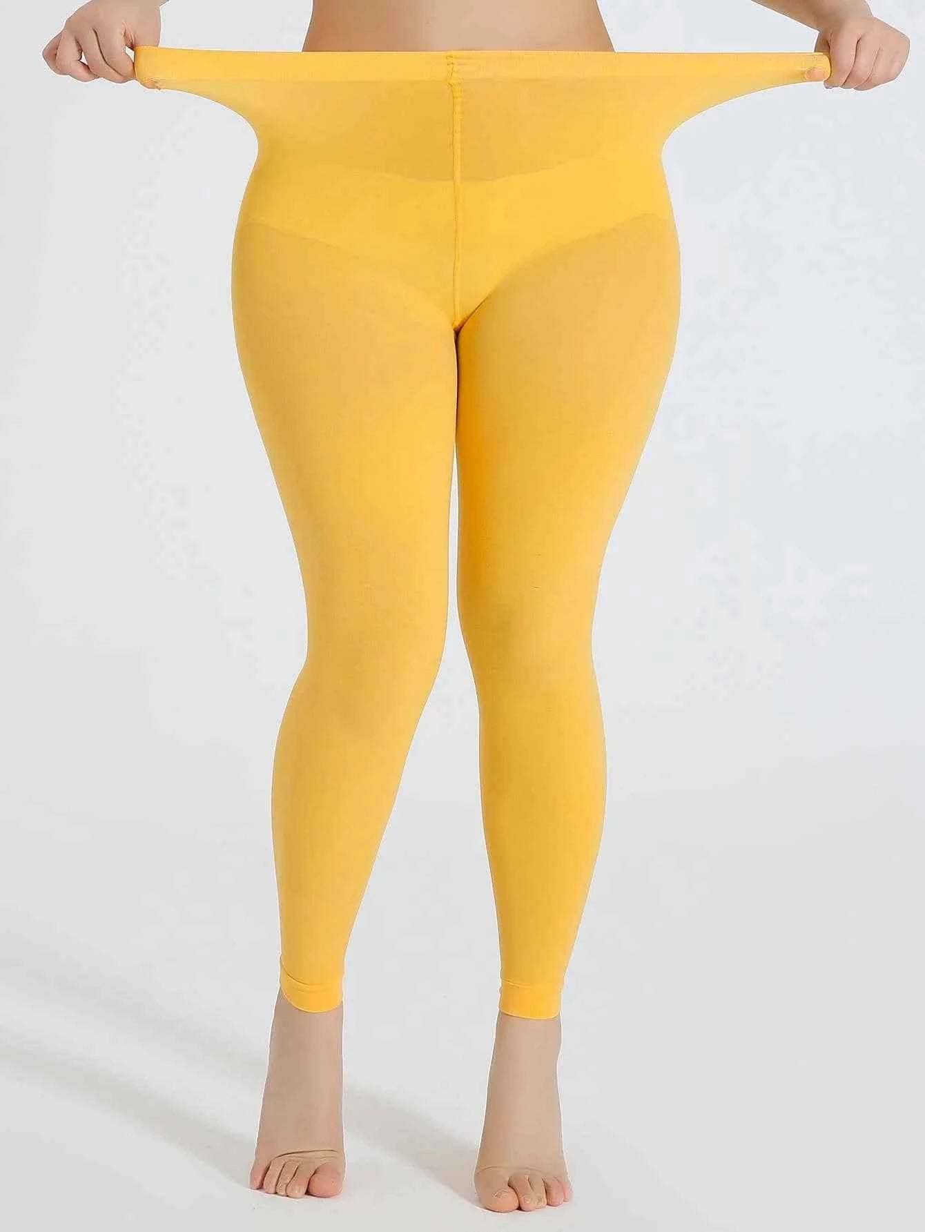 Plus Size High Waisted Stretch Pantyhose & Hosiery for Women - Comfortable and Stylish, Embrace Your Beauty