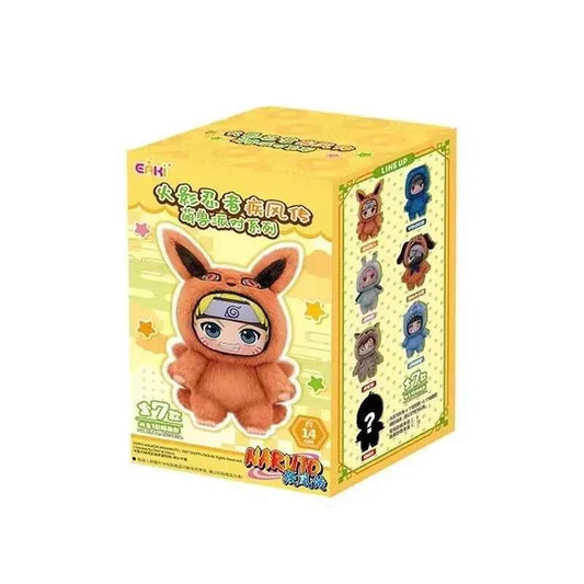 100% Original EAKI Naruto Blind box Shippuden Party Series Stuffed Plush Handmade Ornament Toy Collection Gift