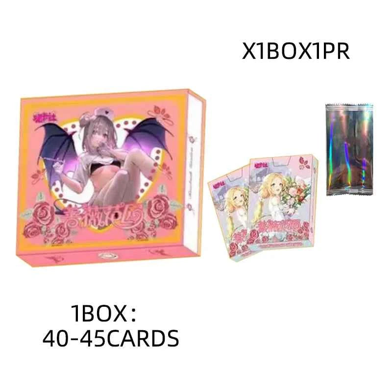 Goddess Story Collection Cards Board Playing Games Carts Paper Kids Toys Anime Gift Table Christmas Brinquedo