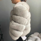 Winter Women's Cold Coat Top Fox Jackets For Women clothing Natural Real fox Fur Jacket Coats For Women Fur Jacket In Promotion