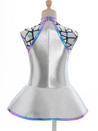 iEFiEL Girls Metallic Alien Tutu Dress for Cosplay