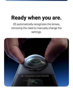 Insta360 X5 Lens Guard Protector Standard or Premium Tempered Glass For Insta 360 X5 Original Accessories