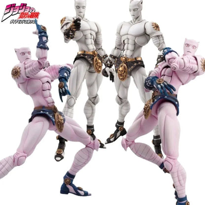 15cm Anime Jojo's Bizarre Adventur Figure Pink Killer Queen Action Figure Model Doll Toy Figurine For Kid Brithday New Year Gift SS69