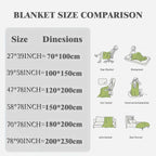 1pc Jacquard Sherpa Weighted Blanket 10lbs for Adults- Soft, Warm, and Thickened Calm Blanket for Ultimate Comfort