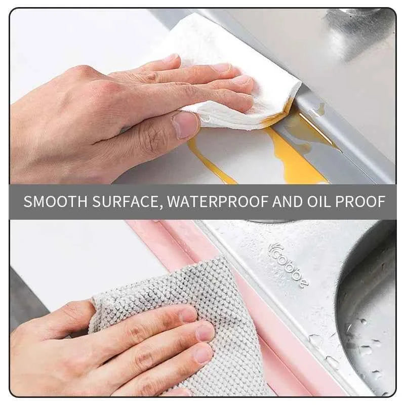 PVC Sealing Tape For Bathroom Bath Toilet Kitchen Caulk Strip Tape Self Adhesive Waterproof Wall Sticker Mold Proof Tapes
