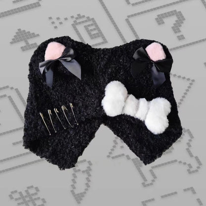 Autumn Winter Grunge Casual Warm Angel's Wings Hats Y2k Aesthetic Knitted Bears Ears Hat Kawaii Lolita Harajuku Caps Fashion SS69