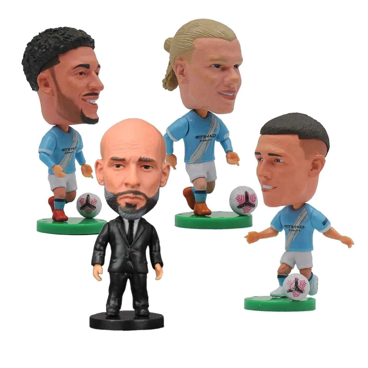6.5cm HAALAND MODRIC RONALDO YAMAL 2.5in Team Activity Doll Toy Figurine