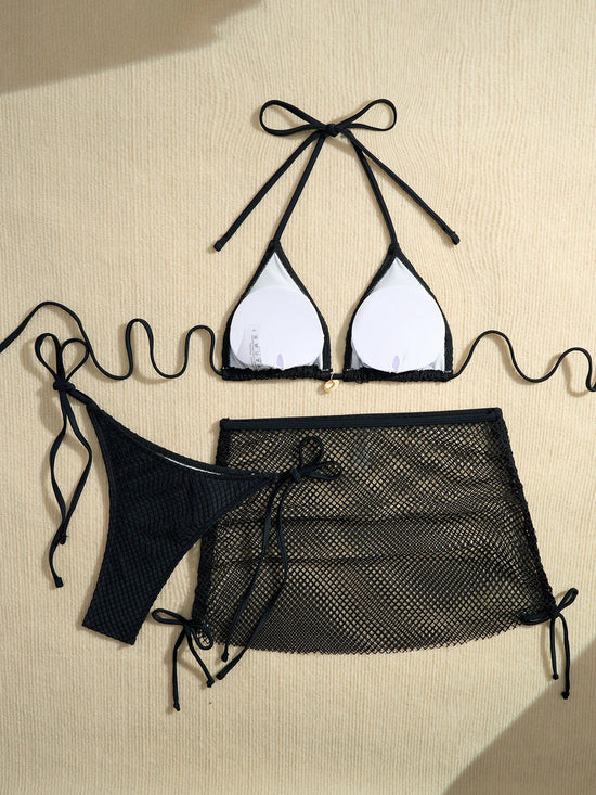 New Sexy Bikinis Female Swimsuits Women Three-Piece Swimwear Beach Swimming Wear Bathing Suits Brazilian Bikini Set Pool Bather SS69