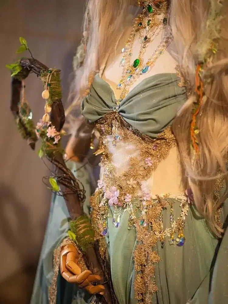 Original Handmade European And American Mythology Exotic Style Elf Themed Cosplay Costume Travel Photography Clothes