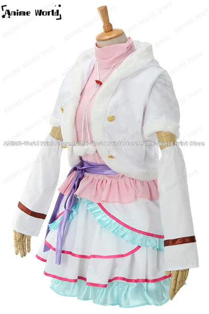 《Custom Size》Love live! Nozomi Tojo Winter Cute Cosplay Costume Party Christmas Halloween Any Size SS69