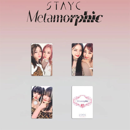 6pcs/set KPOP STAYC regular one album Metamorphic LOMO card SWITH girl collection gift photo card SUMIN SIEUN isa SEEUN postcard SS69 7.69 CH-XK-ST01