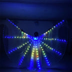 LED Isis Wings for Belly Dance & Performance