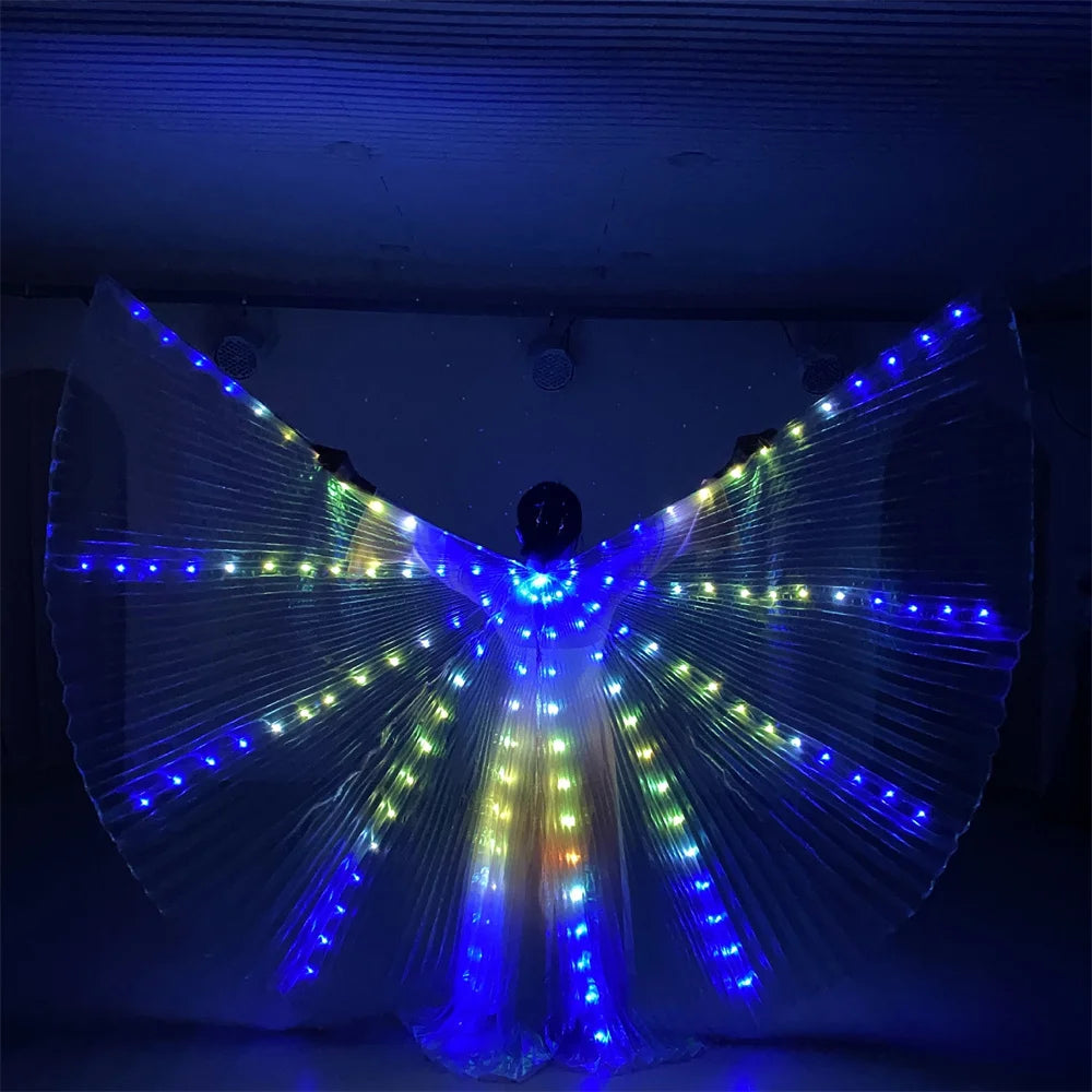 LED Isis Wings for Belly Dance & Performance
