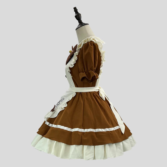 Cat Lolita Maid Dress Costumes Cosplay New Cute for Cat Girls Woman Waitress Maid Party Stage Costume size S-5XL Anime  DRESSES SS69