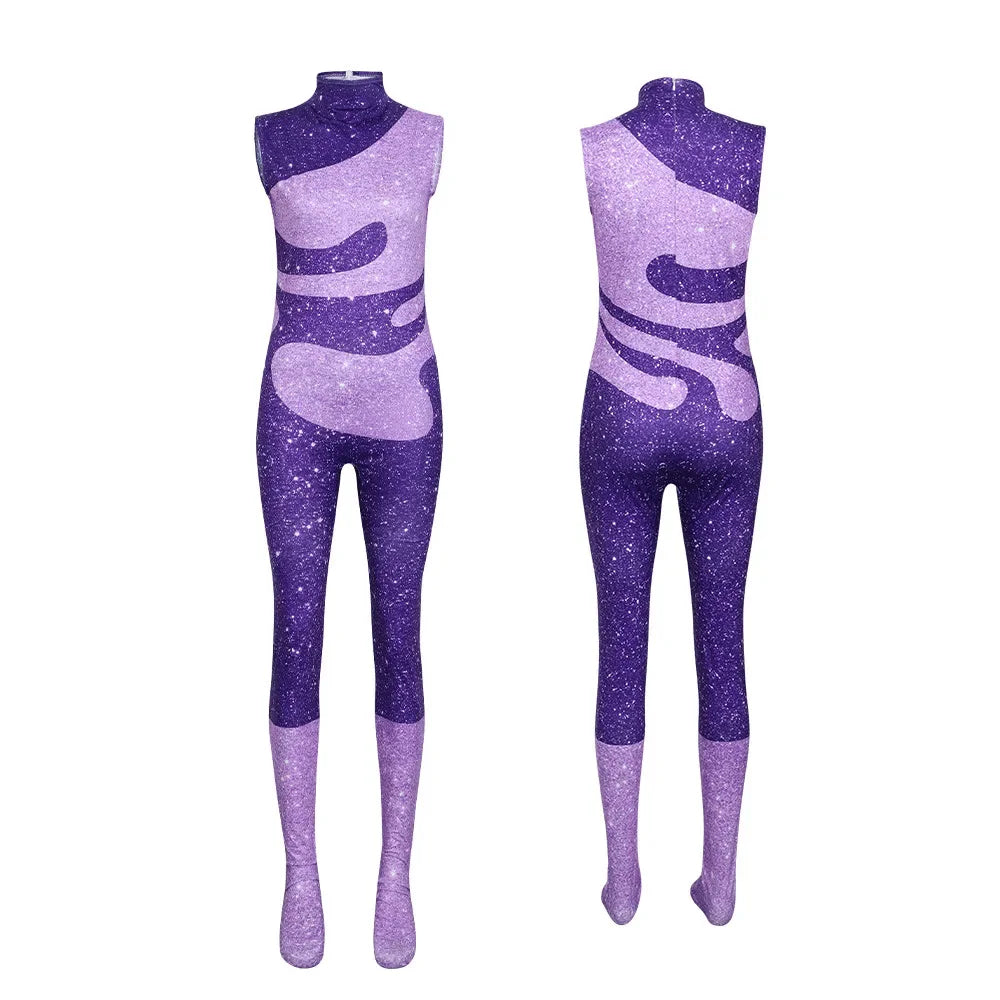 ZOBOTT Zootopia Gazelle Cosplay Costume Women's Polyester Outfit Set