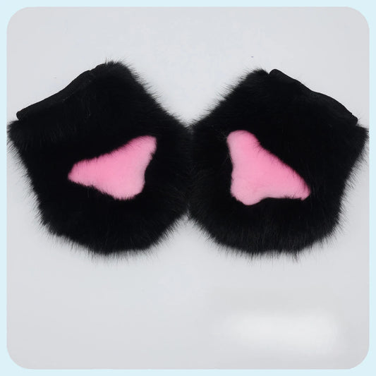 SS69 Animal Cosplay Mask, Polyester Furry Kigurumi Head for Costume Parties