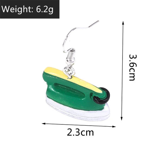 Personalized Old Item Earrings Telephone TV Iron Radio Retro Chinese Style Earrings Jewelry SS69