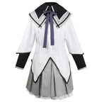HOMCHEE TRENDS Akemi Homura Anime Cosplay Costume Set with Wig