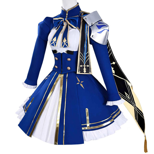 Honkai Star Rail HSR Fate Saber Cosplay Costume Wig Women Halloween Carnival Party Role Playing Dress Outfits Clothes