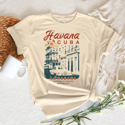 Cuba Tee women athleisure t-shirts girl Japanese streetwear harajuku clothing SS69 12.69 60916 / XXL