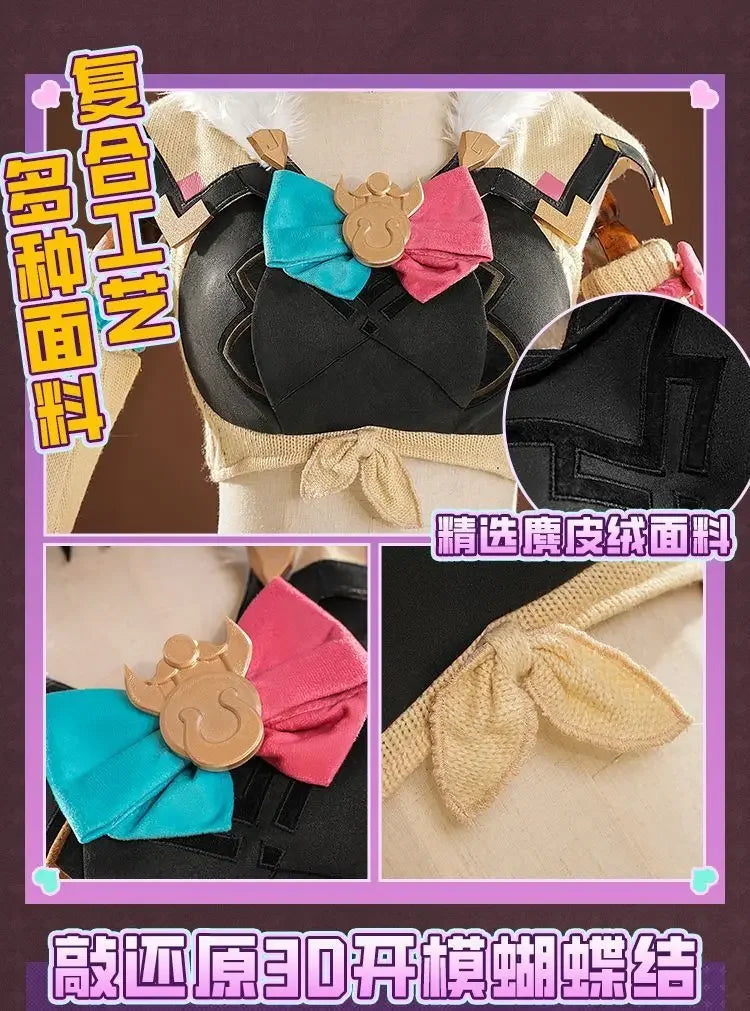 FilmStyle Genshin Impact Varesa Cosplay Costume Uniform Halloween Carnival Party Christmas Play Role Clothes Clothing for Women