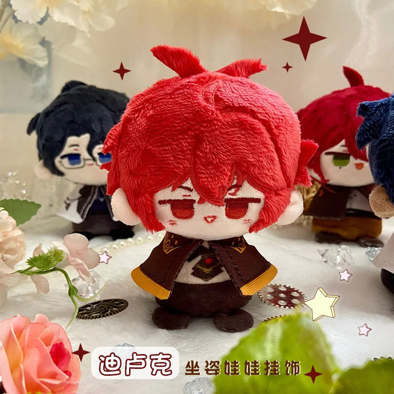 Alice Genshin Impact Plush Doll Sandrone Columbina Yae Miko Arlecchino Nicole Lohen Linnea Game Cosplay Stuffed Toy Illuga Gift