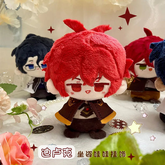 Alice Genshin Impact Plush Doll Sandrone Columbina Yae Miko Arlecchino Nicole Lohen Linnea Game Cosplay Stuffed Toy Illuga Gift