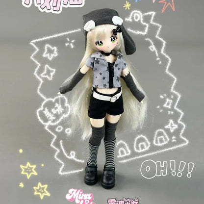 Don'T Touch My Bangs Series 1/6 Bjd Blind Box Mystery Box Toys Kawaii Model Gift Cute Action Anime Figure