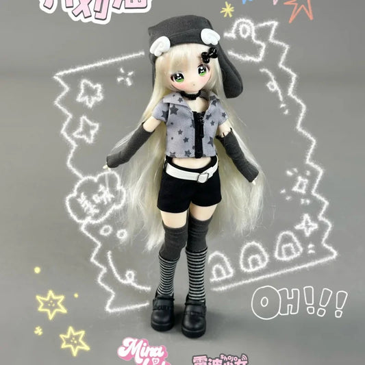 Don'T Touch My Bangs Series 1/6 Bjd Blind Box Mystery Box Toys Kawaii Model Gift Cute Action Anime Figure