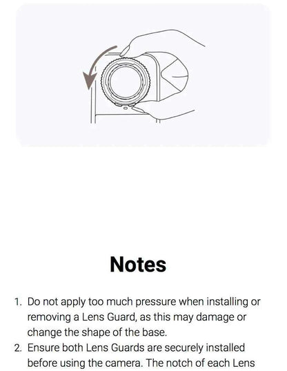 Insta360 X5 Lens Guard Protector Standard or Premium Tempered Glass For Insta 360 X5 Original Accessories