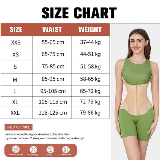 MiiOW U-shaped Waist Trainer Corset Women Buttoned Shapers Breast Lifted Waist Trainer Steel Bone Slimming Breathable Shapewear