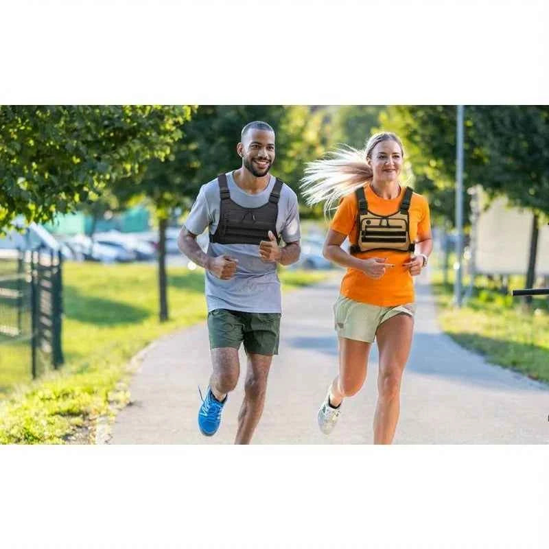 Outdoor Chest Bag For Men and Women, Tactical Vest For Running, Cycling, EDC Chest Pack Rig For Sports and Workouts