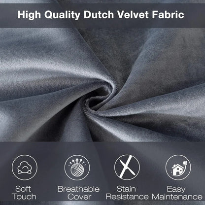 5 Large Memory Foam Filled Bean Bag Chairs for W/Filling,Ultra Soft Dutch Velvet Cover,Round Fluffy Lazy Sofa for Living Room