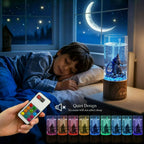 ZHUANGHUANC Alien Resin LED Lamp | Extraterrestrial Desk Decor
