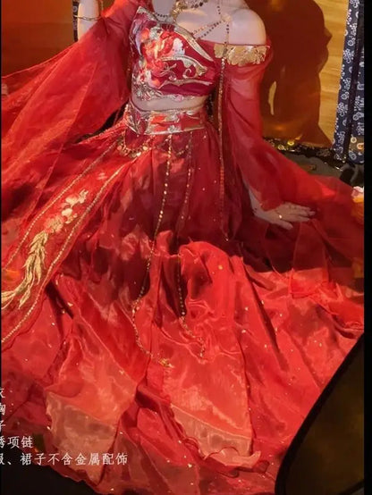 Feitian Hanfu, exotic style photo taking clothing, travel photography, Western Regions dance performance, clothing photography, SS69