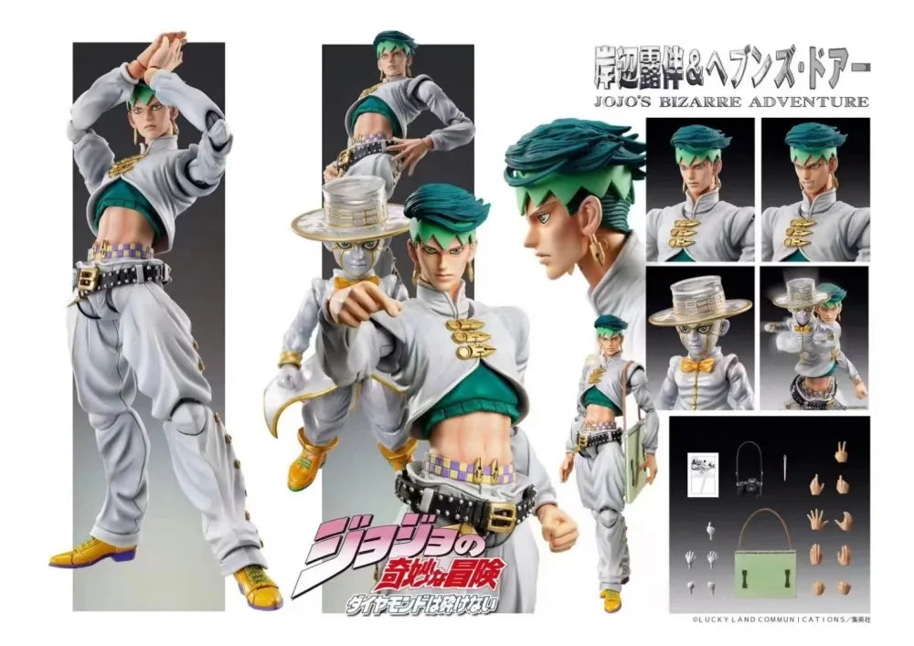 15cm Anime Jojo Bizarre Adventure Kujo Jotaro Dio Brando Diavolo Bruno Bucciarati Abbacchio Jolyne Cujoh Valentine Action Figure
