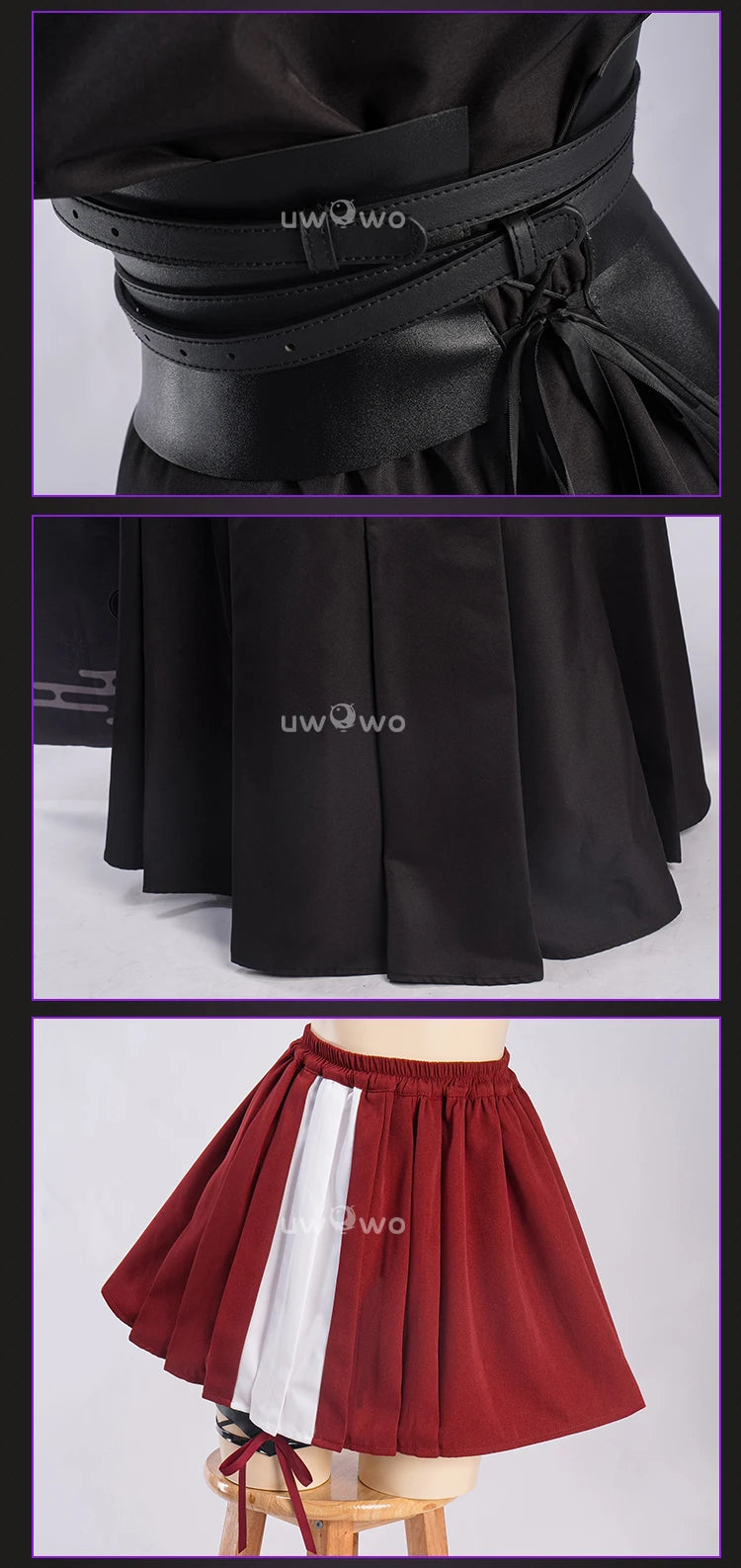 LAST BATCH UWOWO Game Genshin Impact Baal Raiden Shogun Detective Fanart Casual Cosplay Costume S-3XL Halloween Costume