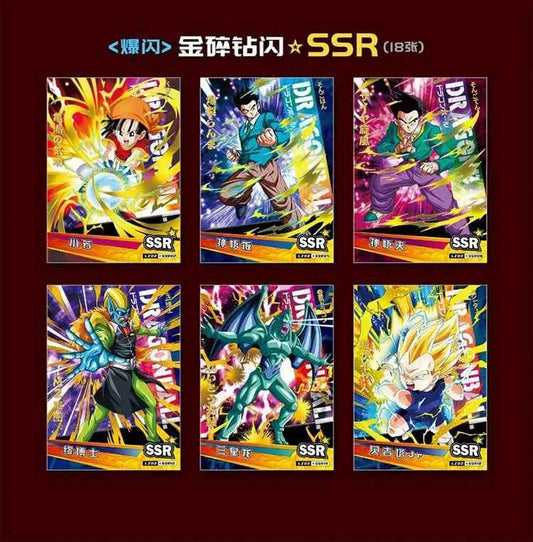 Anime Dragon Ball card store  cards Booster Card Box Trading card game Super Saiyan Son Goku Anime Characters Collection Toy