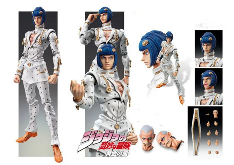 15cm Anime Jojo Bizarre Adventure Kujo Jotaro Dio Brando Diavolo Bruno Bucciarati Abbacchio Jolyne Cujoh Valentine Action Figure