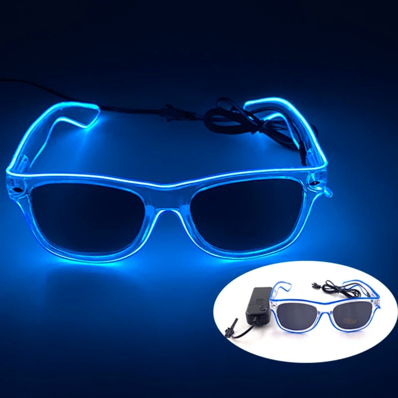 Beautiful Costumes Accessory Props Hand Fans 7 Colors For Choice Men Women Cool Decorative Glow Fan Light Up Disco Dance Night SS69 6.69 glow glasses 3 / one size