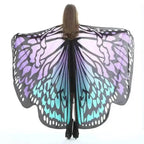 Adult Butterfly Wings Cape for Women Cosplay Costume