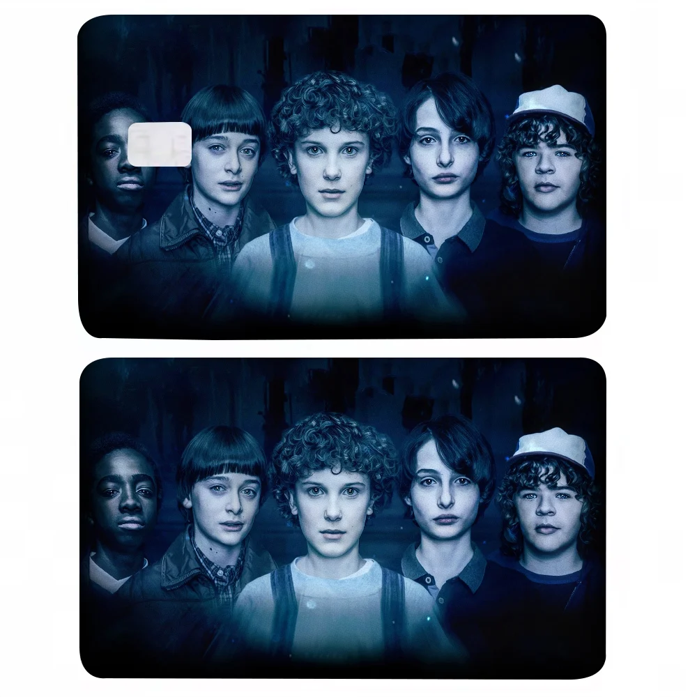 Stranger Things Credit Card Skin Stickers For VISA Bank Card Transportation Card Waterproof Sticker Anti-scratch Women Gift SS69 9.69 1 Set / z10
