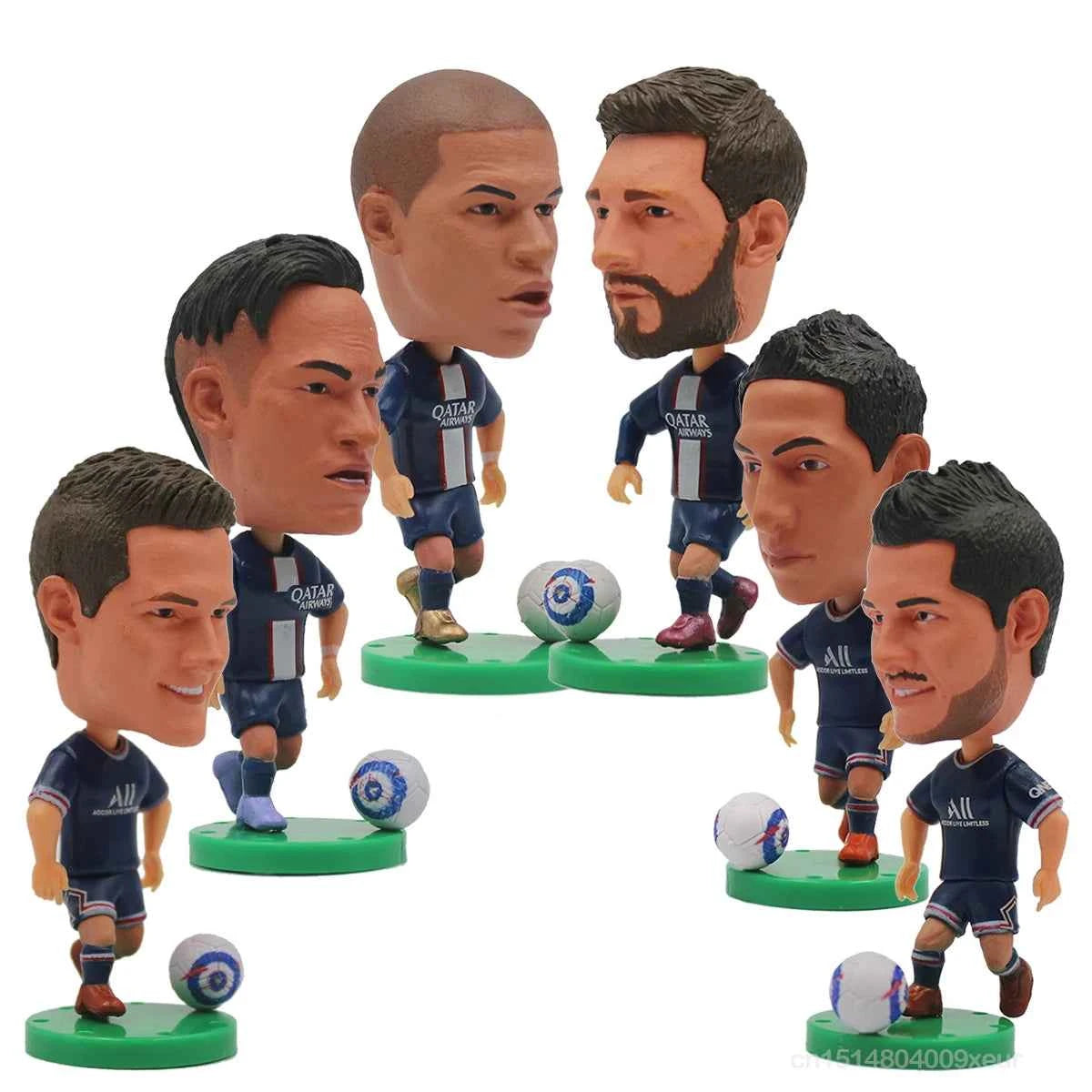 6.5cm HAALAND MODRIC RONALDO YAMAL 2.5in Team Activity Doll Toy Figurine